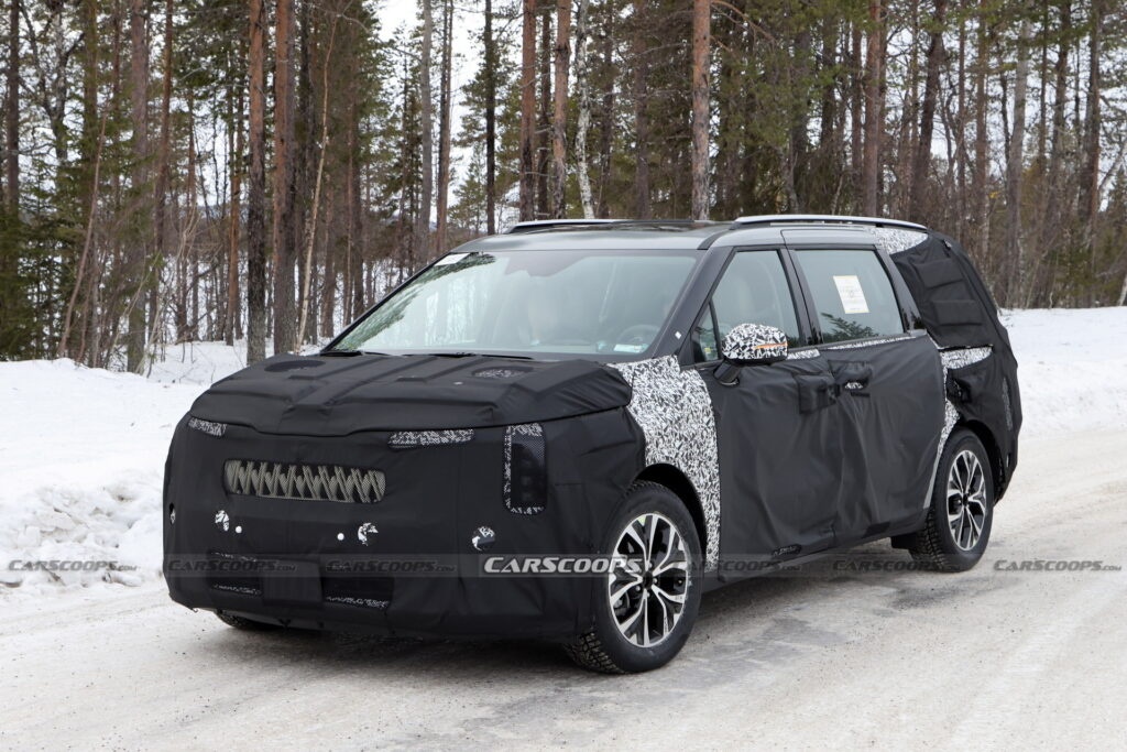 Kia Carnival 2024 lo dien hinh anh