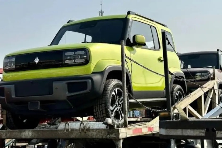 SUV chay dien cua Trung Quoc sao chep thiet ke Suzuki Jimny hinh anh