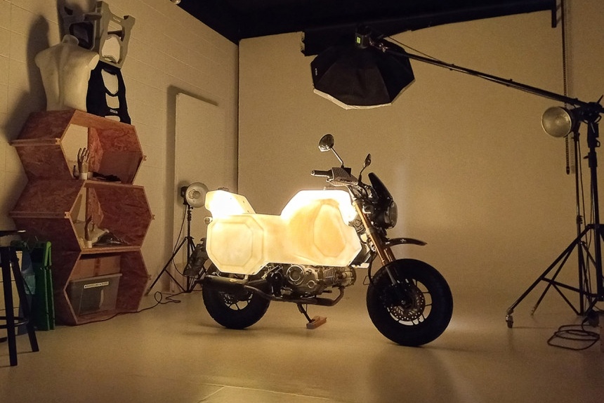 Chiec Honda Monkey di gan 4.200 km voi chi mot binh xang hinh anh