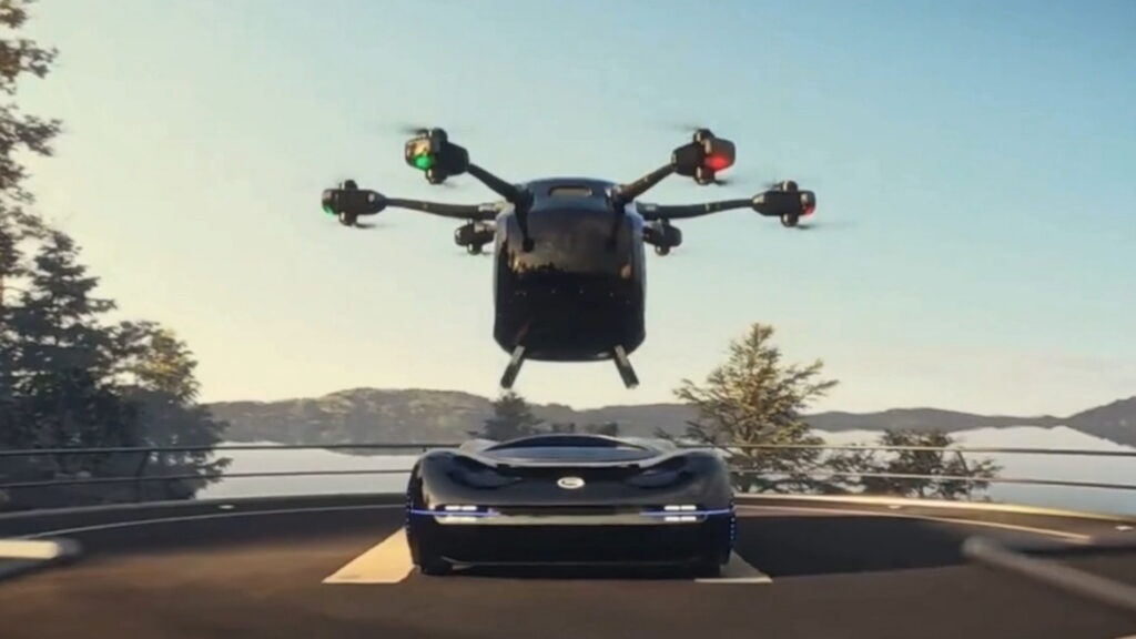 Phuong tien bay cua Trung Quoc co the chay nhu oto hinh anh