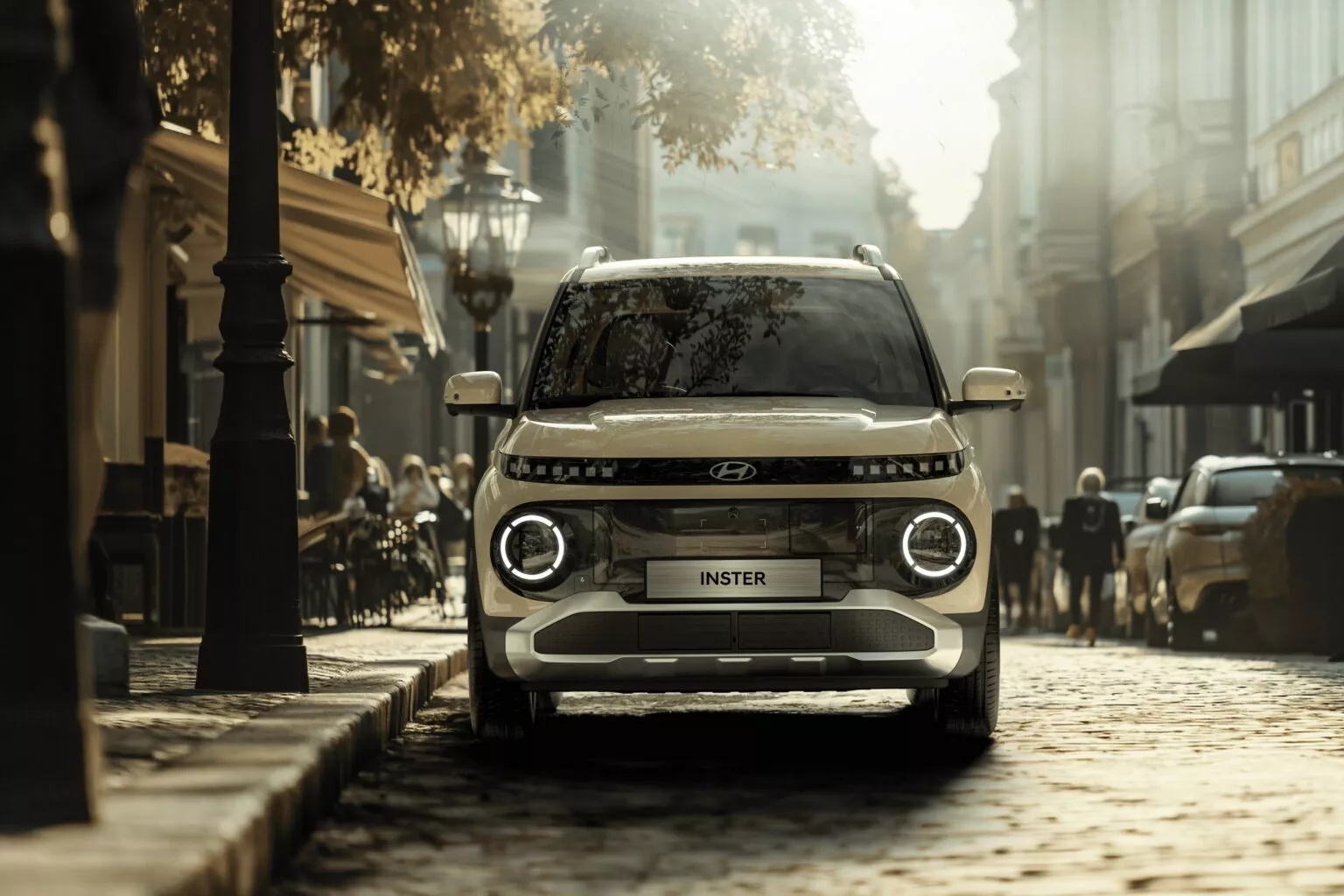 xe dien Hyundai Inster anh 2