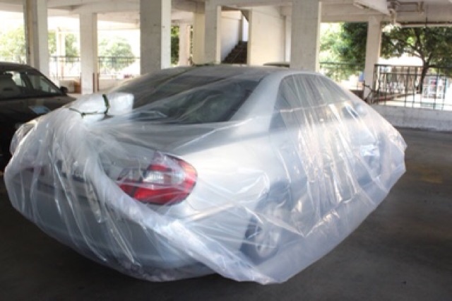 Nhung cach doc dao bao ve oto mua bao hinh anh