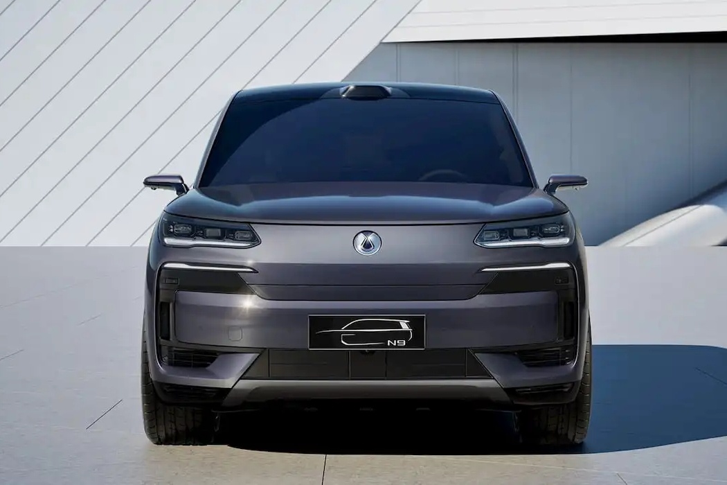 Denza N9 lo dien, SUV co lon cua BYD trang bi 3 motor dien hinh anh