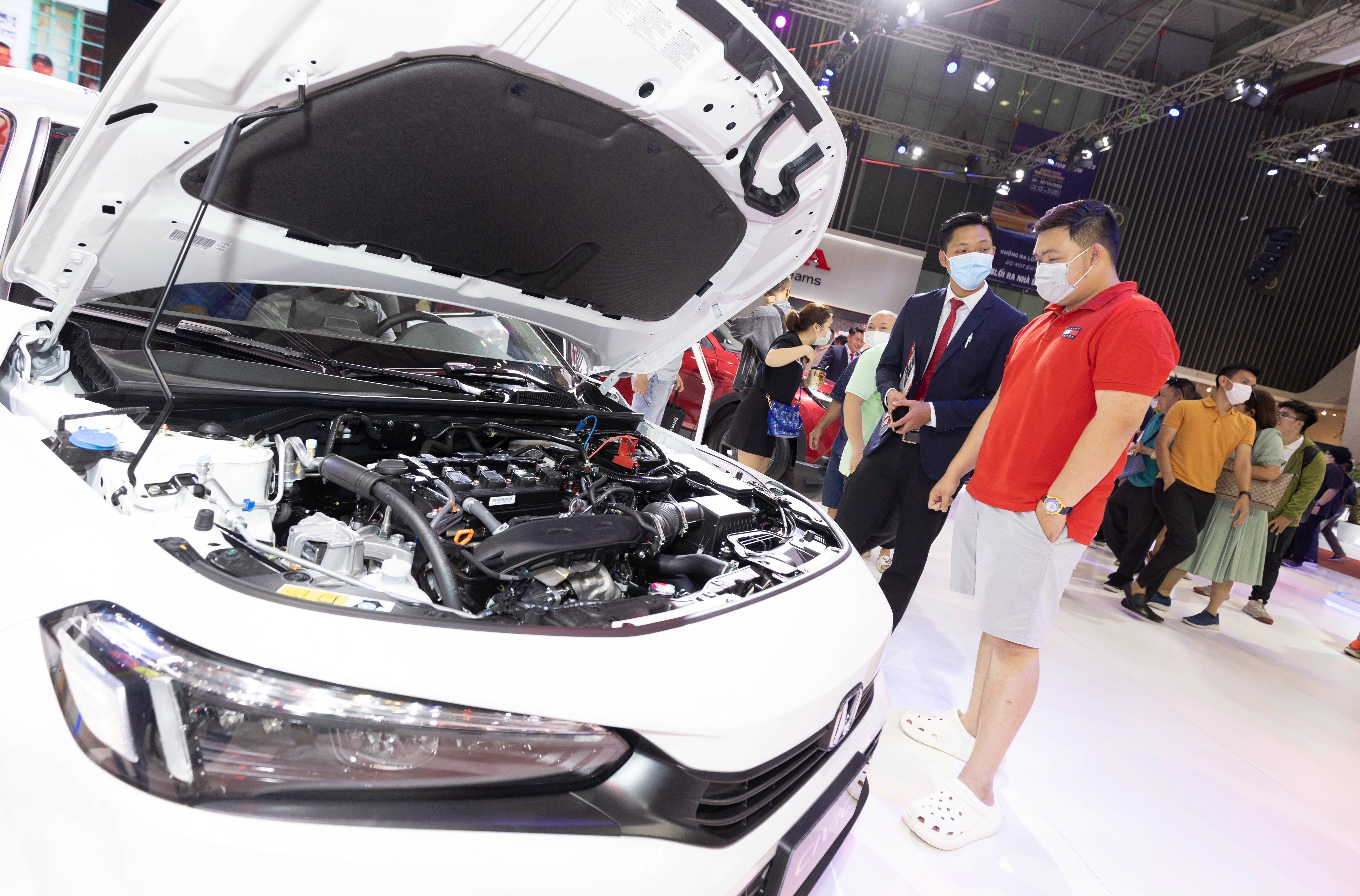 Nguoi Viet giam mua oto trong thang Tet hinh anh