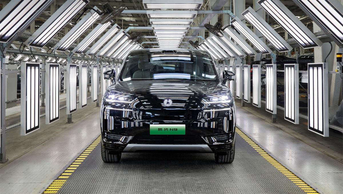 SUV dien 3 hang ghe cua BYD lo dien hinh anh