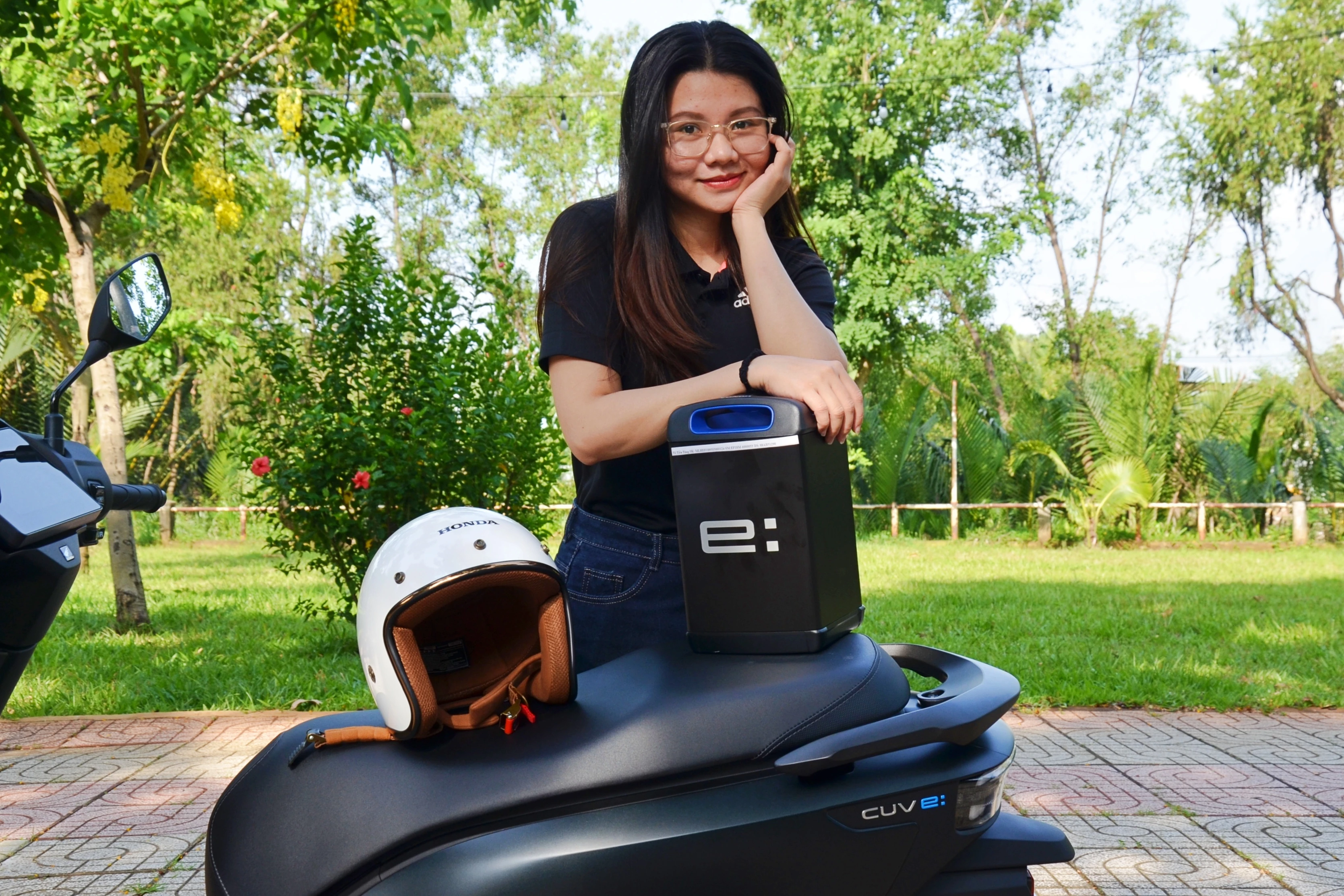 xe may dien Honda anh 20