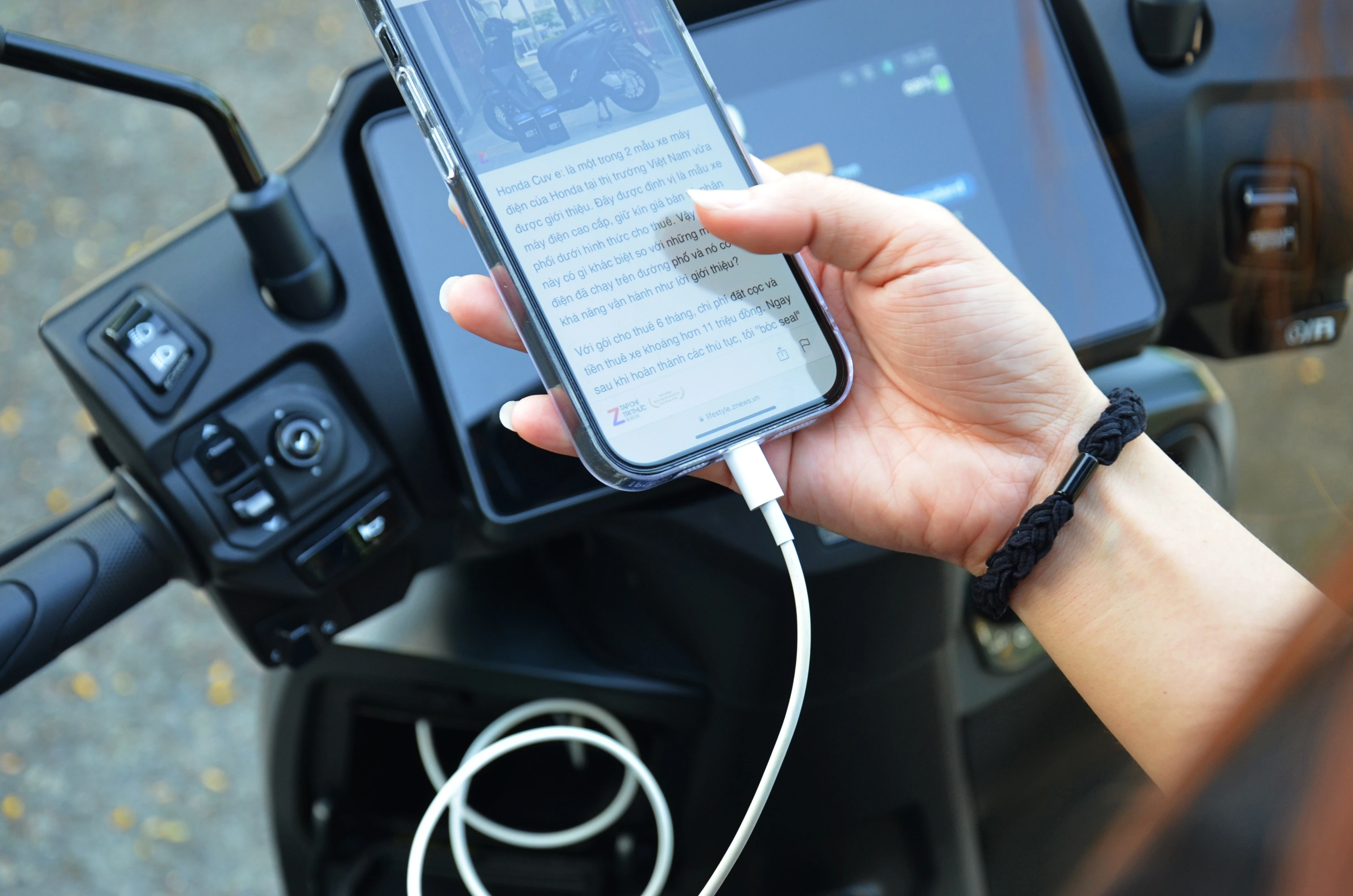 xe may dien Honda anh 14