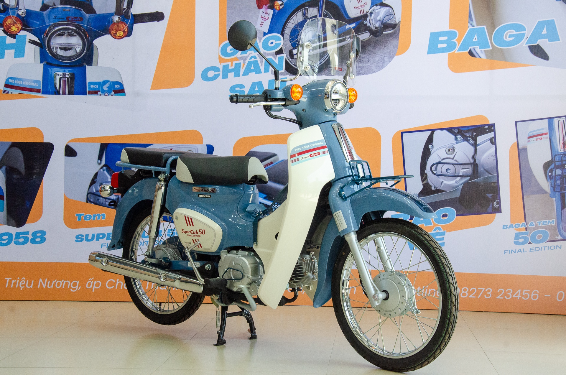 Soi ky Honda Super Cub 50 Final Edition gia tren 100 trieu dong hinh anh