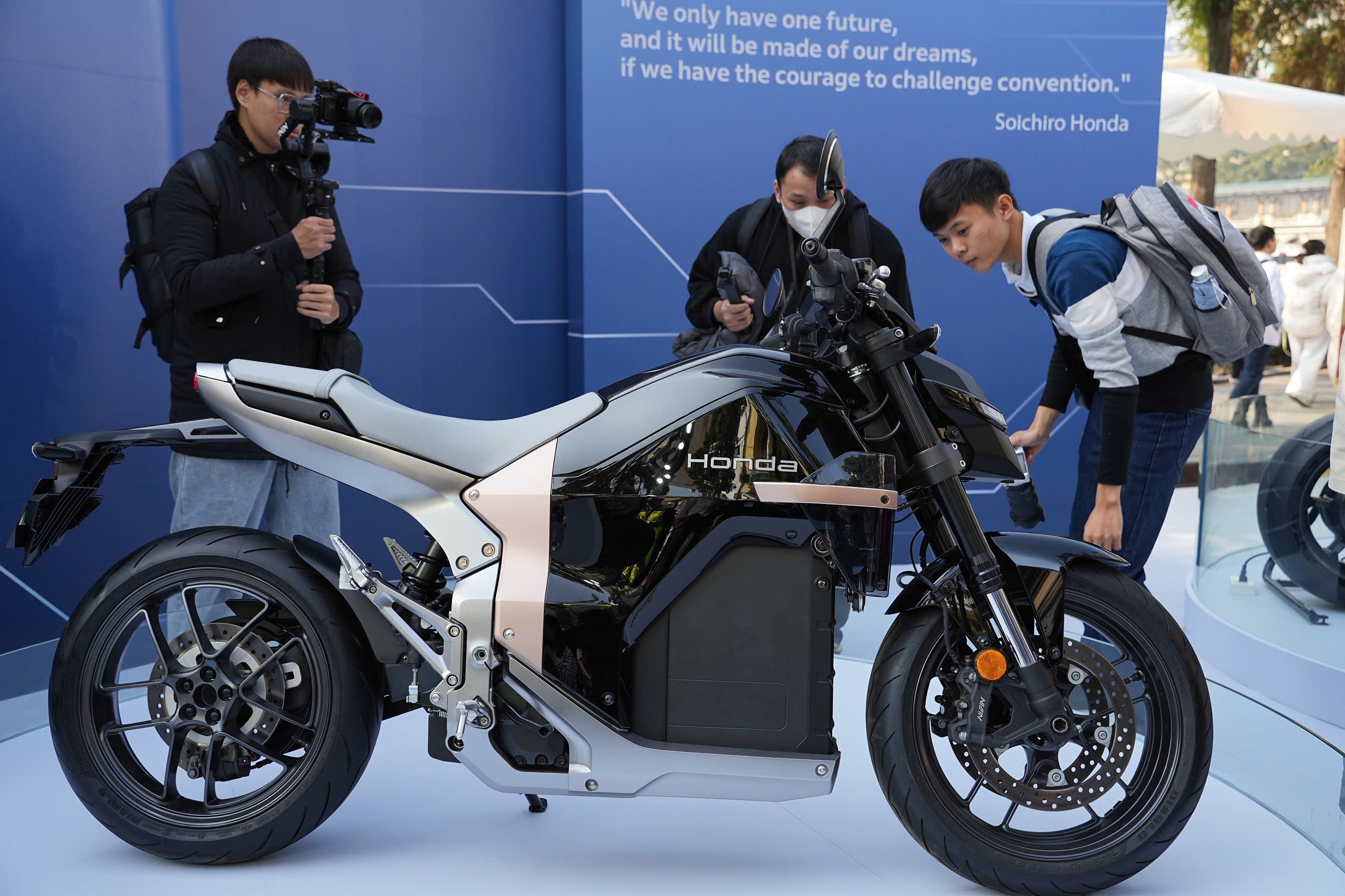 moto dien Honda anh 2