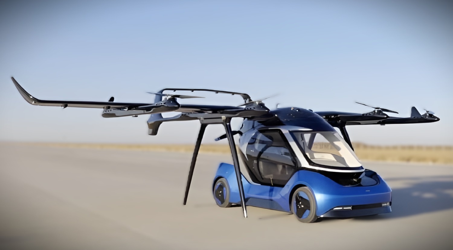 Thu nghiem thanh cong xe bay tach roi, nhanh nhat 150 km/h hinh anh