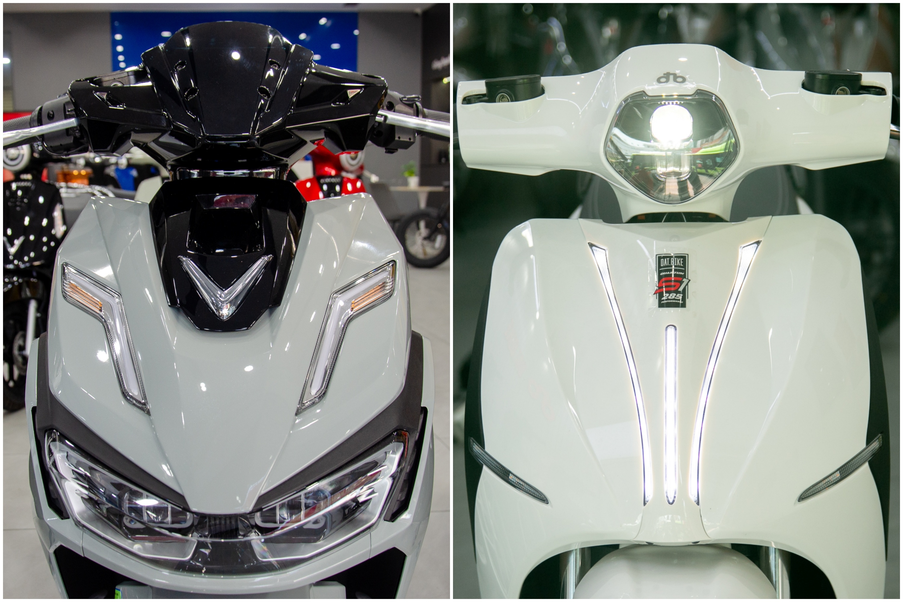 So ke VinFast Viper va Dat Bike Quantum S1 - chon doi pin hay cam sac? hinh anh