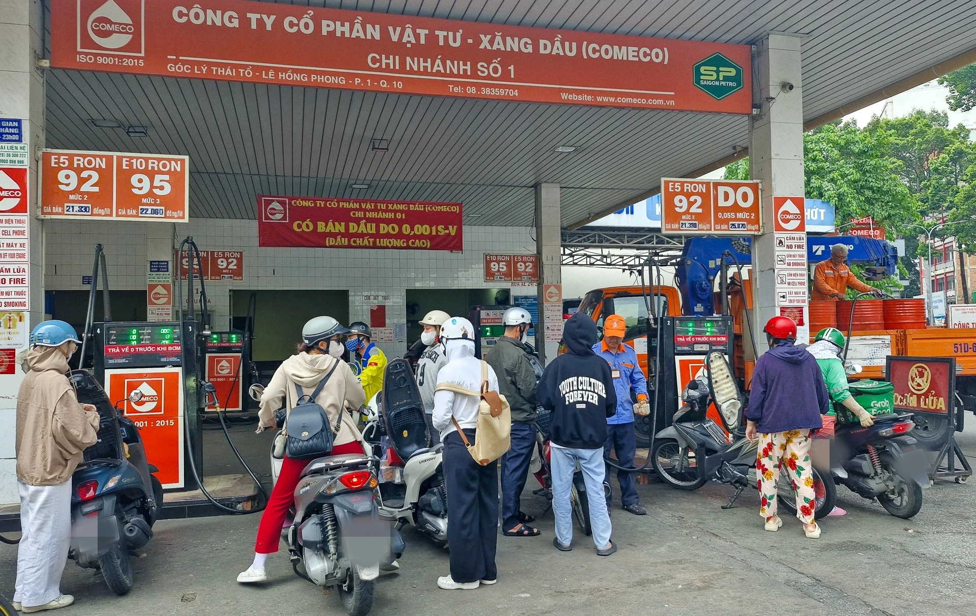 xăng E5 ảnh 2 xang E5 anh 2