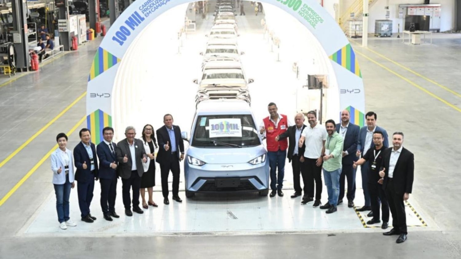 Nhà máy BYD mất một năm để sản xuất 100.000 xe