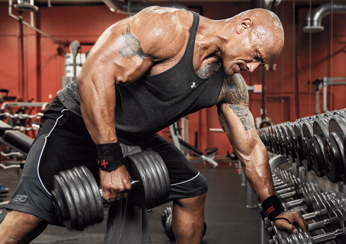 che do tap luyen cua The Rock anh 3