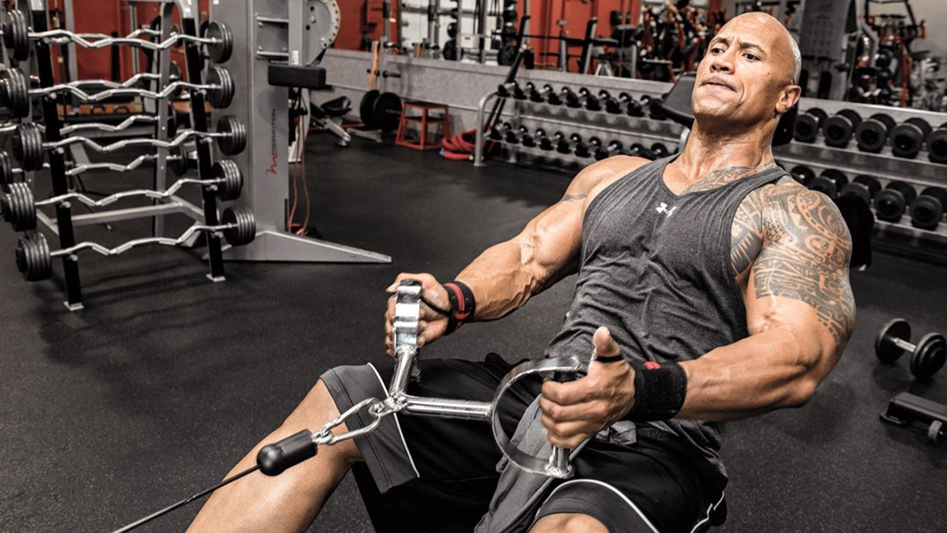 che do tap luyen cua The Rock anh 5