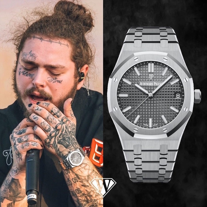 bộ sưu tập đồng hồ của post malone ảnh 2 bo suu tap dong ho cua post malone anh 2