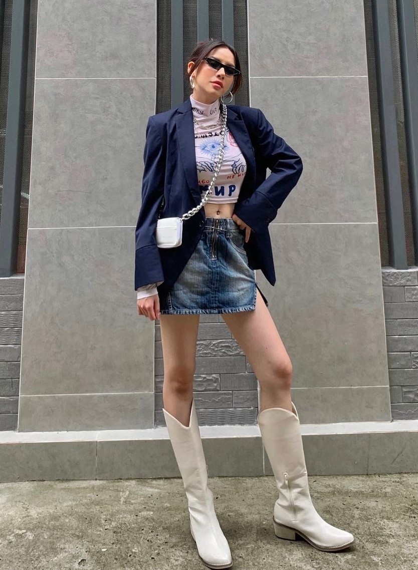 cach phoi boots cao co anh 2