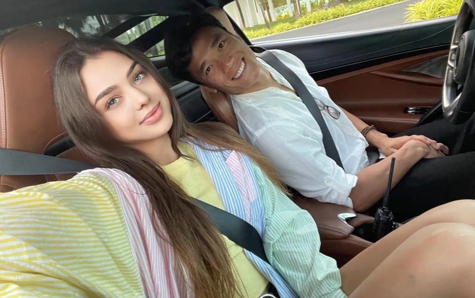 Gu thoi trang cua vo chong Bui Tien Dung hinh anh