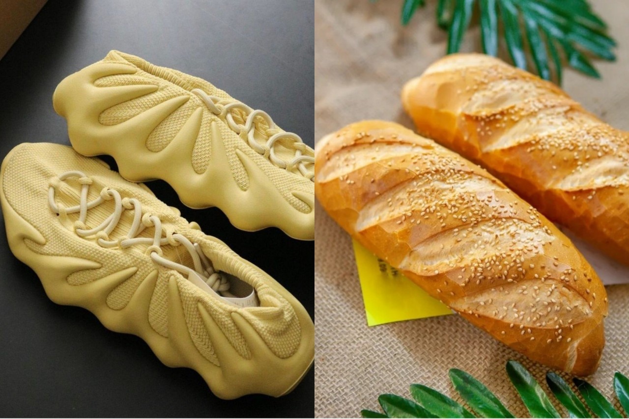 Giay moi cua Yeezy giong banh mi nuong hinh anh
