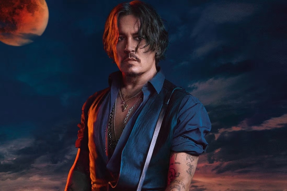 Johnny Depp quang cao Dior anh 1