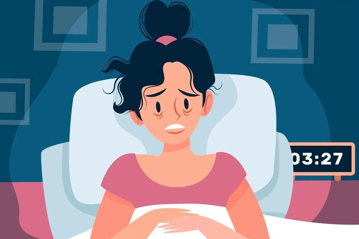 Thieu ngu anh huong thi luc cua ban hinh anh