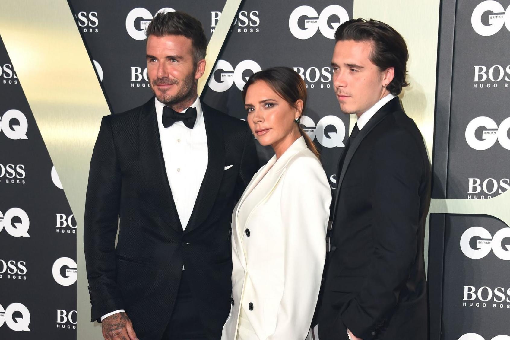 nha beckham tham du su kien mac gi anh 1