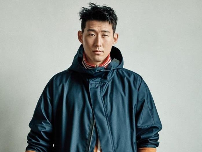 Son Heung-min ngoai doi an mac dep, duoc khen co the lam nguoi mau hinh anh