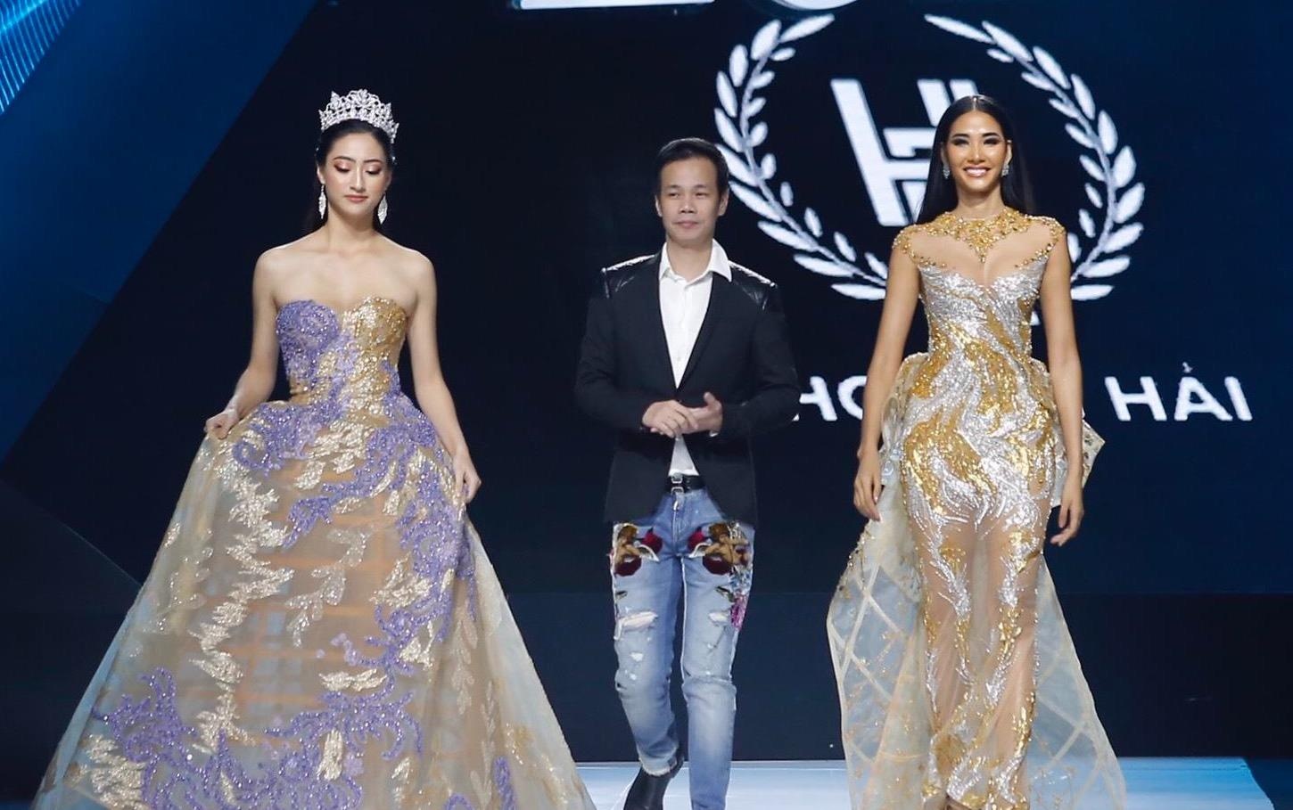 Dien cung show, Hoang Thuy len mo man, Luong Thuy Linh lam vedette hinh anh