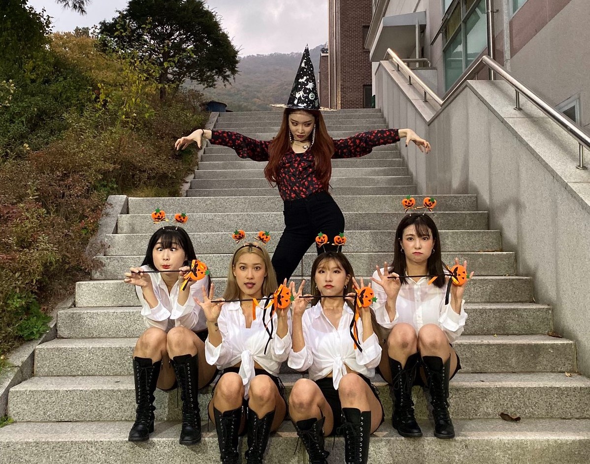 cac idol han quoc dien gi vao ngay halloween anh 1