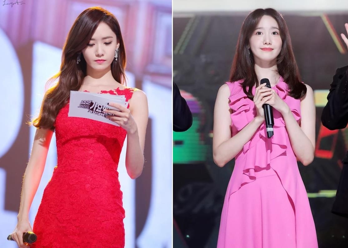Yoona 10 nam qua luon trong nhu nu than tai cac le trao giai hinh anh