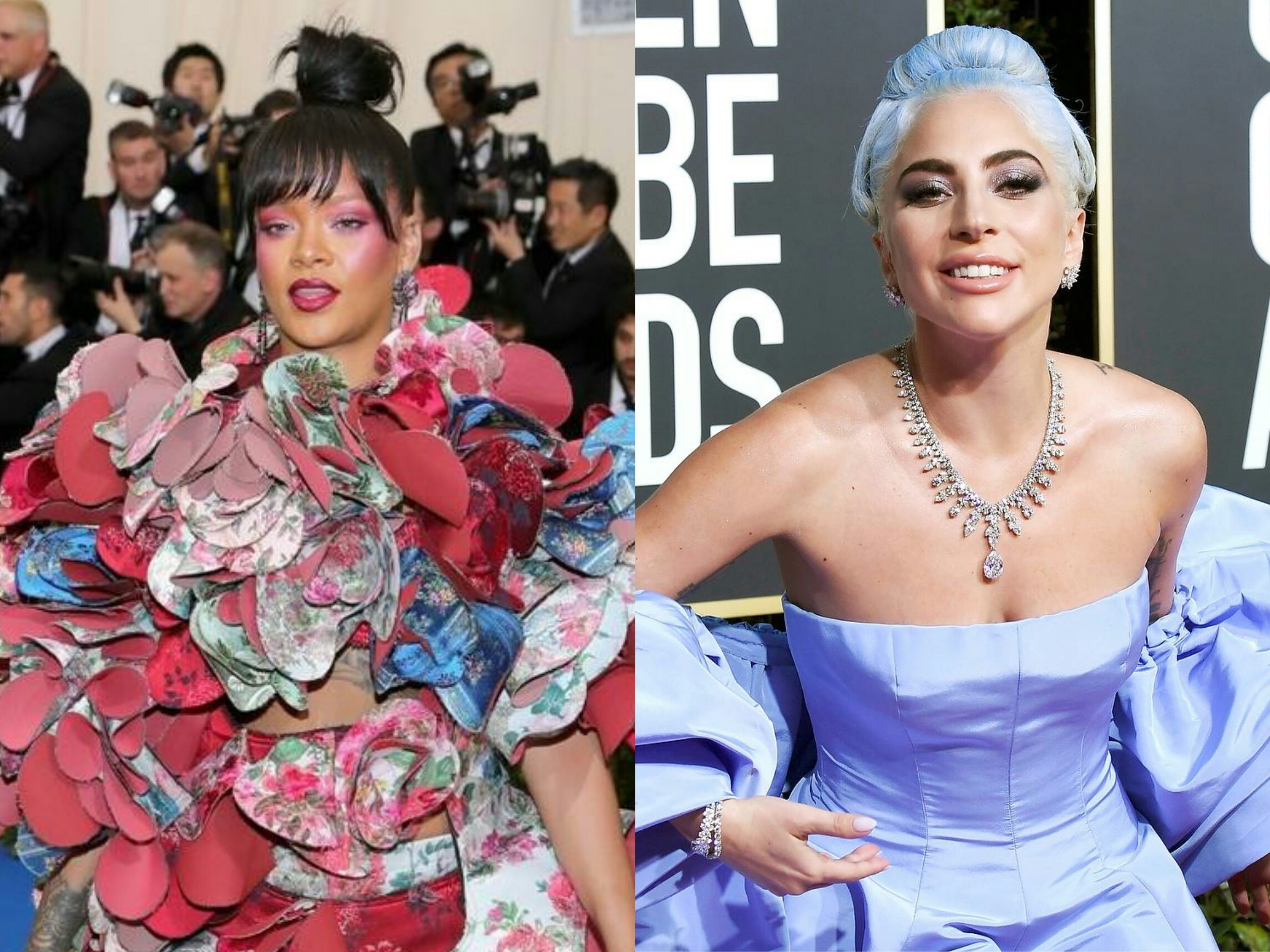 Rihanna, Lady Gaga lot top sao co man trang diem dep nhat 10 nam qua hinh anh
