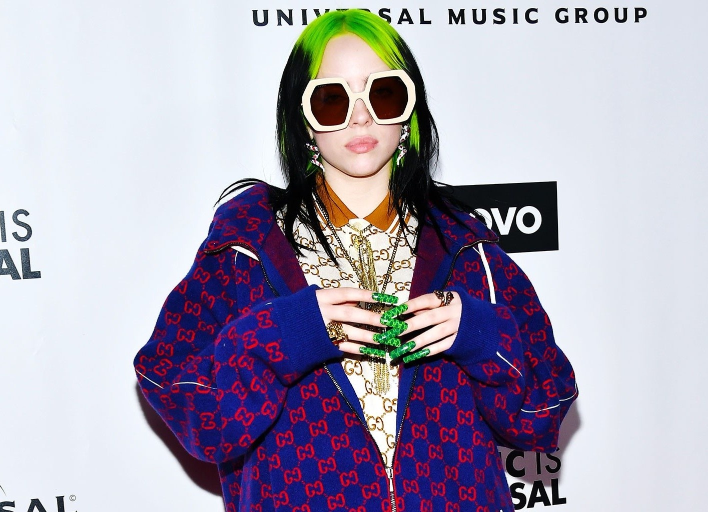 Billie Eilish, Noah Cyrus duoc khen mac dep nhat bua tiec hau Grammy hinh anh