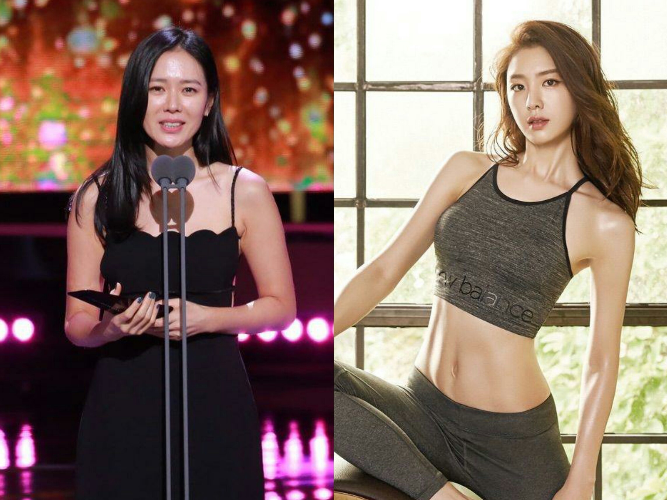 Son Ye Jin va Seo Ji Hye dien trang phuc goi cam hinh anh