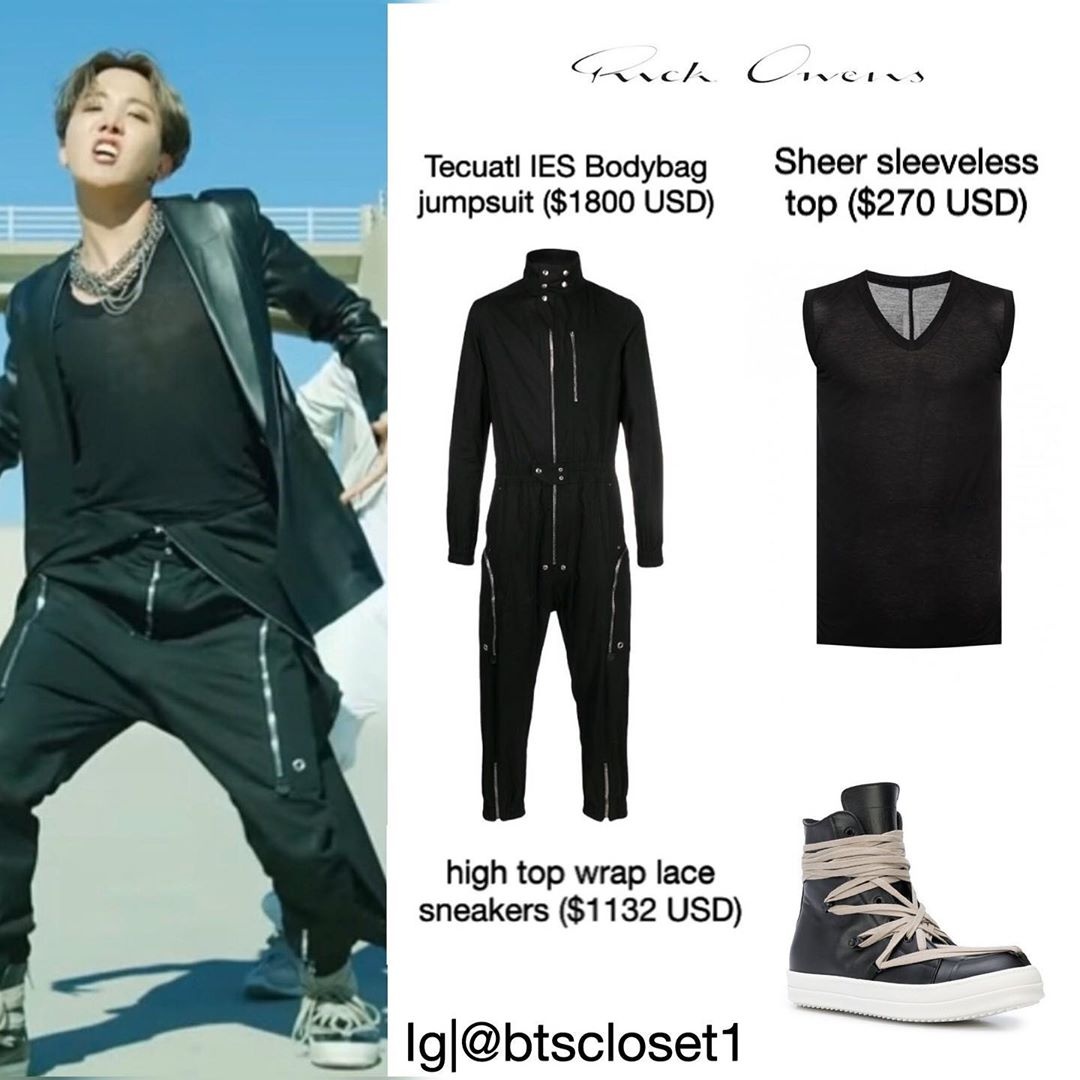 bóc giá trang phục MV BTS ảnh 5 boc gia trang phuc MV BTS anh 5