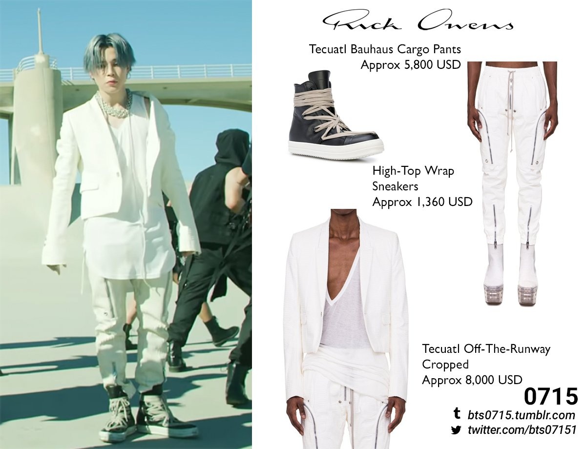 bóc giá trang phục MV BTS ảnh 2 boc gia trang phuc MV BTS anh 2