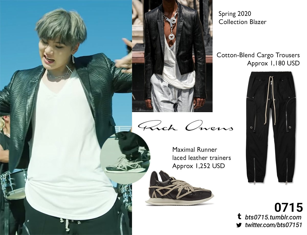 bóc giá trang phục MV BTS ảnh 7 boc gia trang phuc MV BTS anh 7