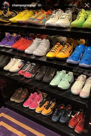 tủ đồ hiệu của drake ảnh 1 tu do hieu cua drake anh 1