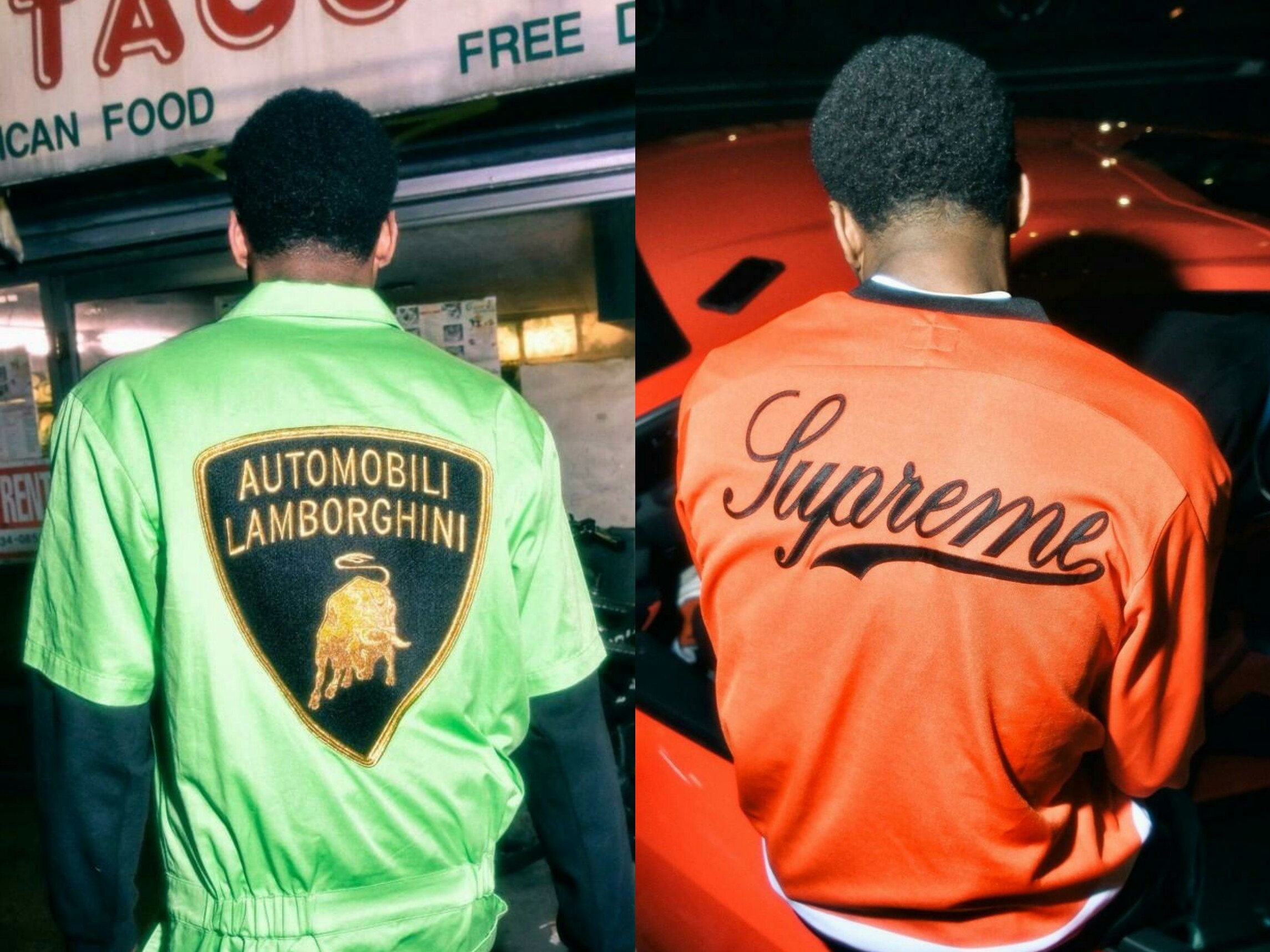 Supreme x Lamborghini ra mat hom nay, dan mang hao huc doi mua hinh anh