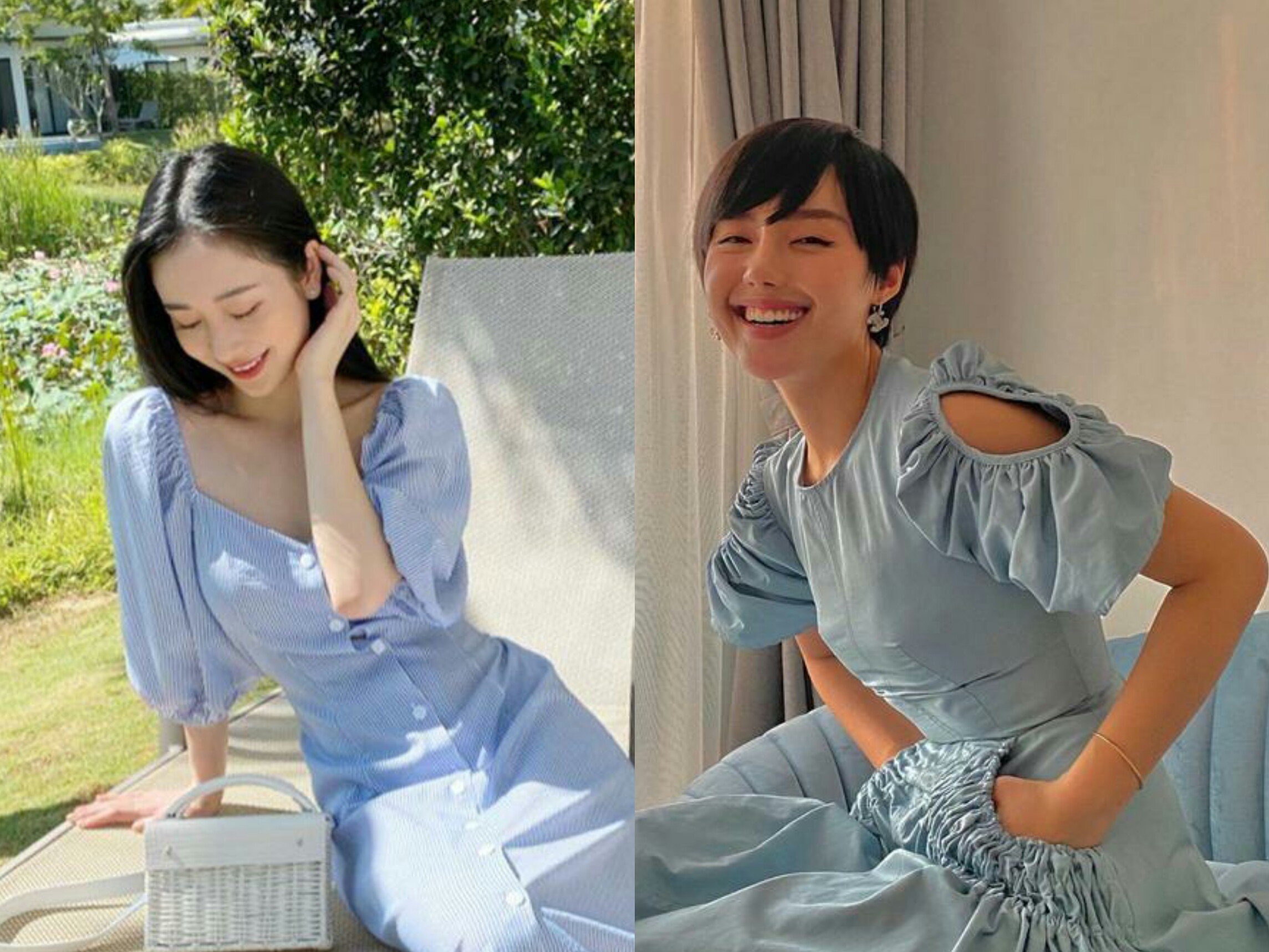 Jun Vu, Khanh Linh tuan qua chuong mac vay dai nu tinh hinh anh