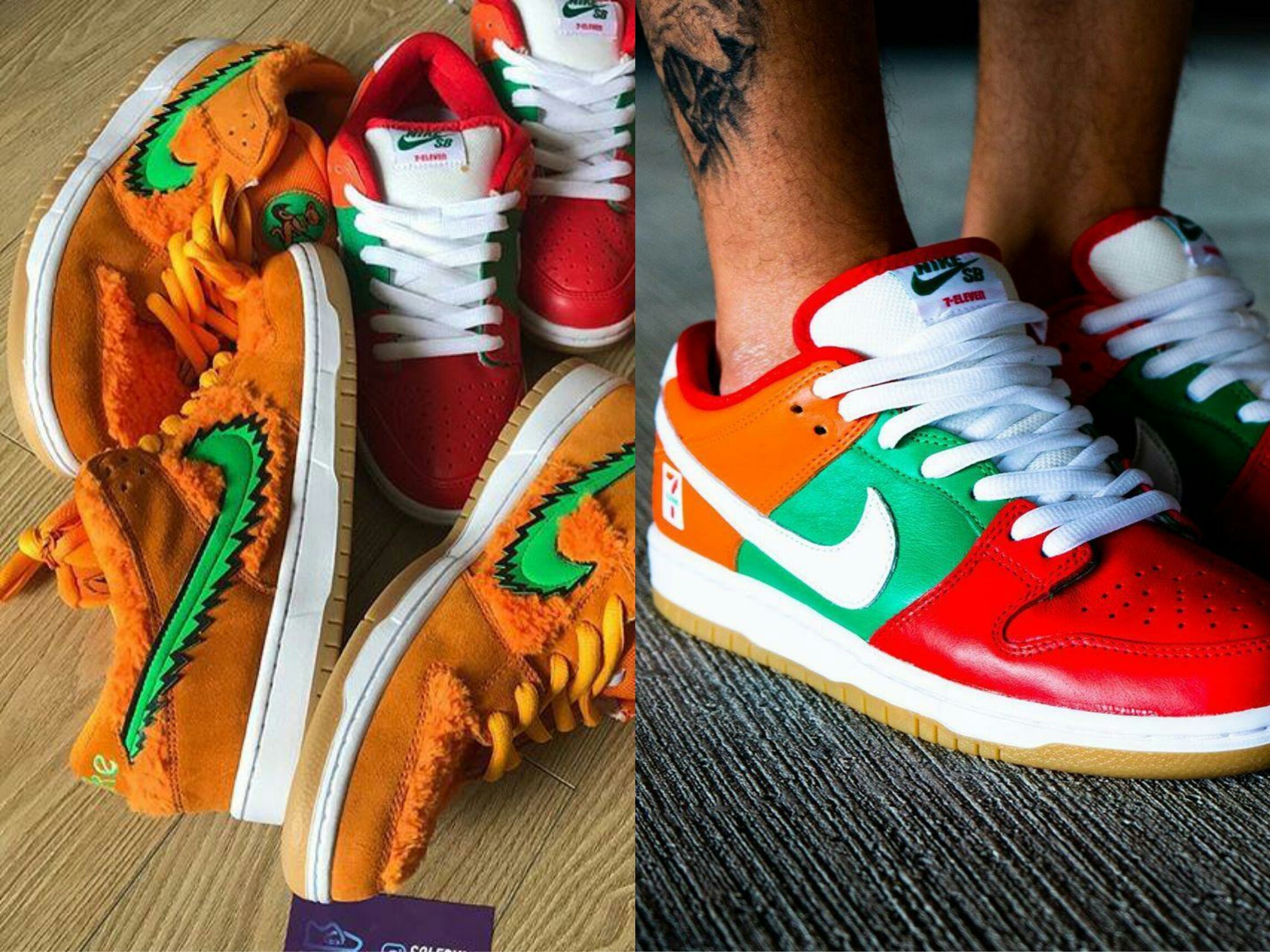 Gioi tre cho mua giay Nike 'long la' va ket hop voi 7-Eleven hinh anh