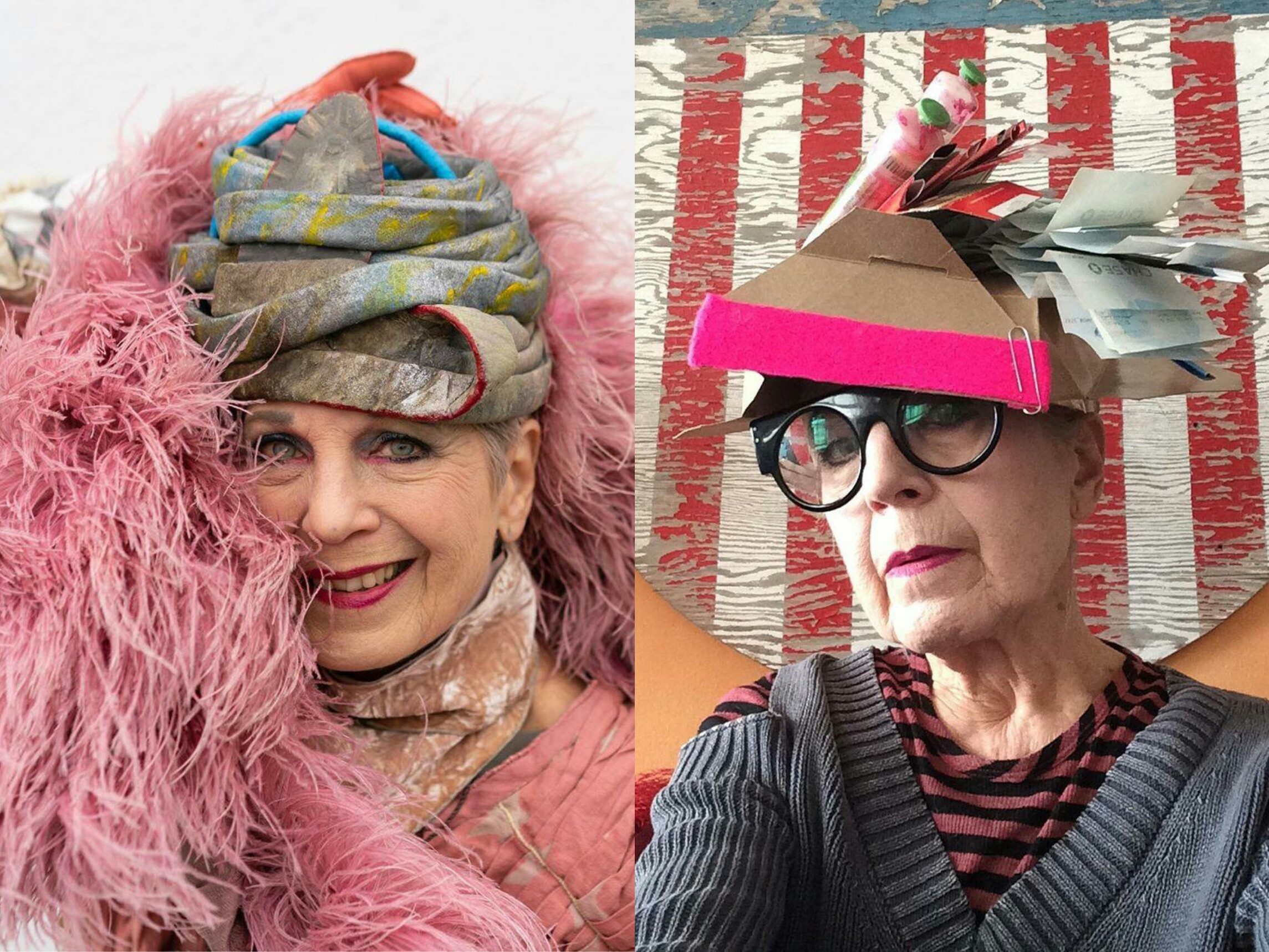 Ba cu 70 tuoi bien canh cay, giay ve sinh thanh mu va quan ao hinh anh