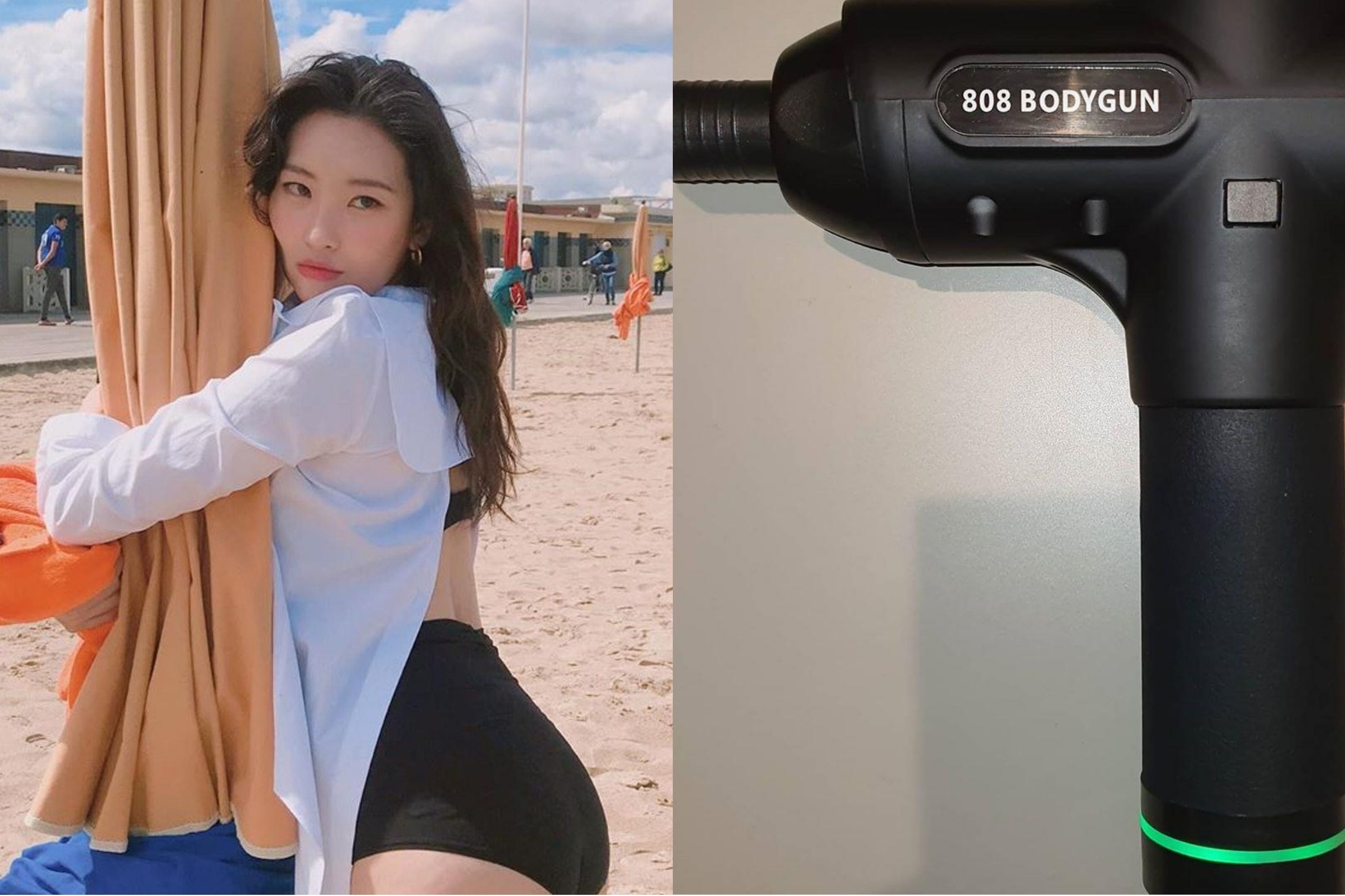 Trong tui xach Louis Vuitton cua Sunmi co nhung gi? hinh anh