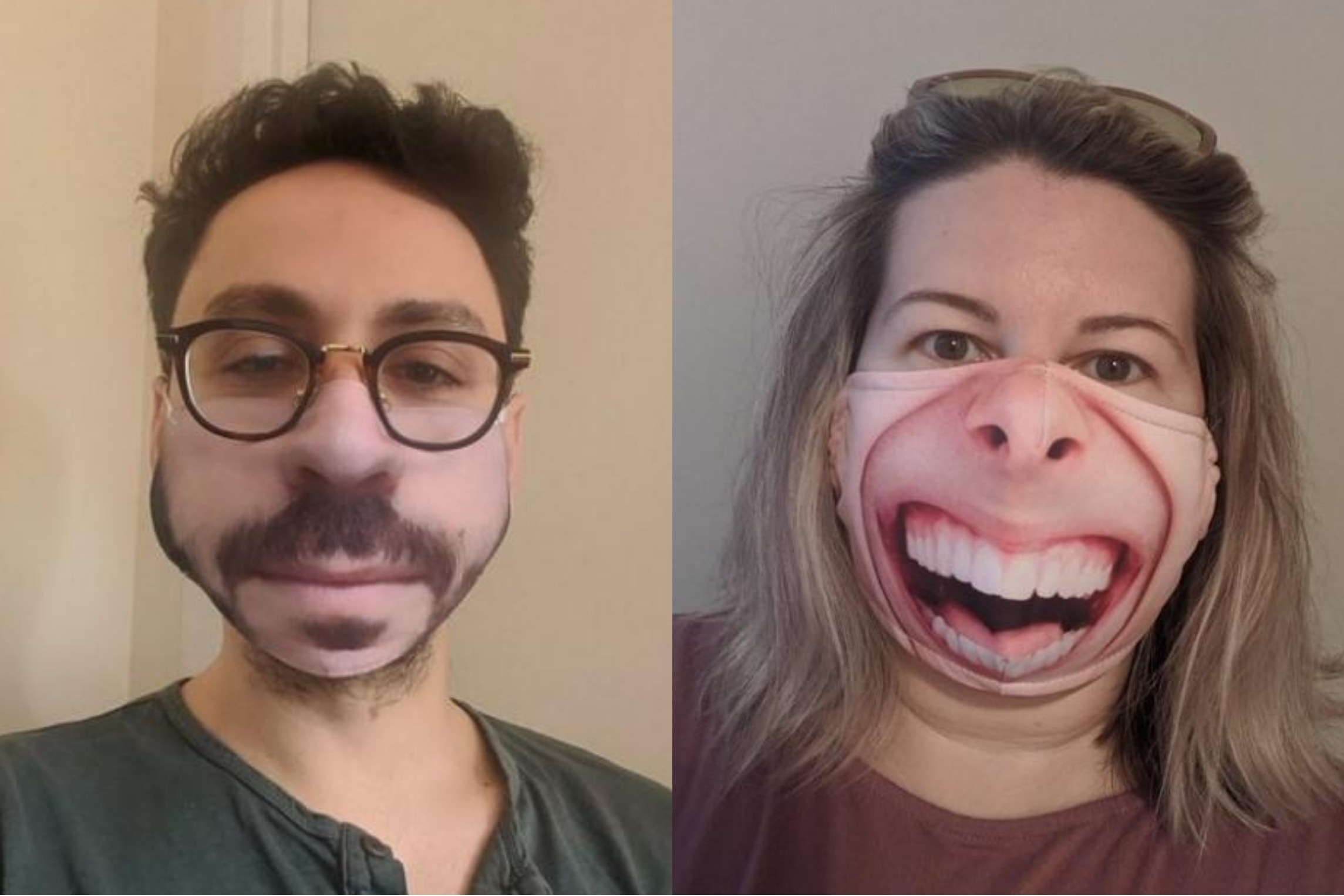 Dan mang the gioi ro mot in hinh mat minh len khau trang hinh anh