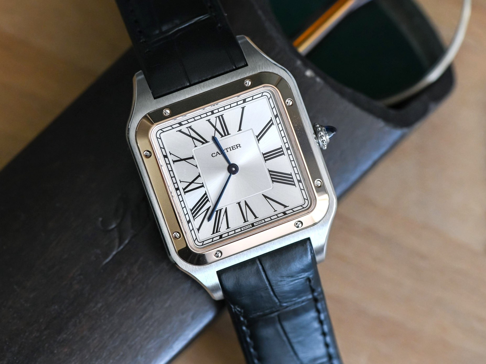 Cach phat hien dong ho Cartier, Rolex gia hinh anh