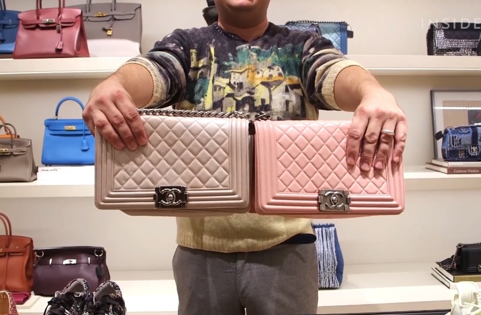 Cach phan biet tui Chanel that va gia hinh anh