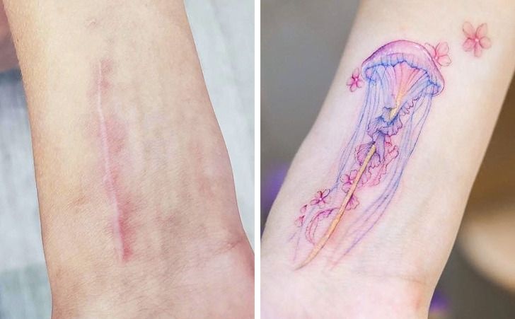 biến vết sẹo thành hình xăm ảnh 12 bien vet seo thanh hinh xam anh 12