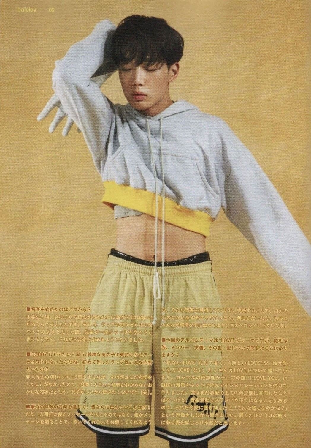 sao nam Hàn mặc crop top ảnh 11 sao nam Han mac crop top anh 11