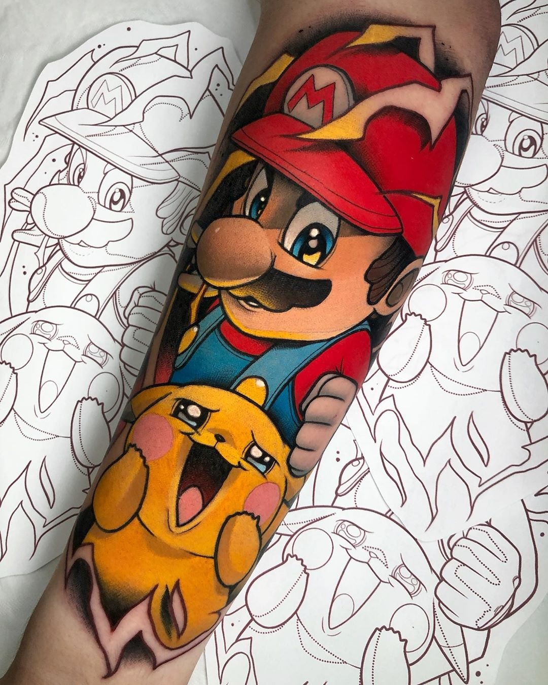 hình xăm hoạt hình ảnh 1 hinh xam hoat hinh anh 1