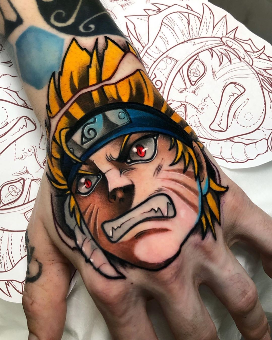 hình xăm hoạt hình ảnh 5 hinh xam hoat hinh anh 5