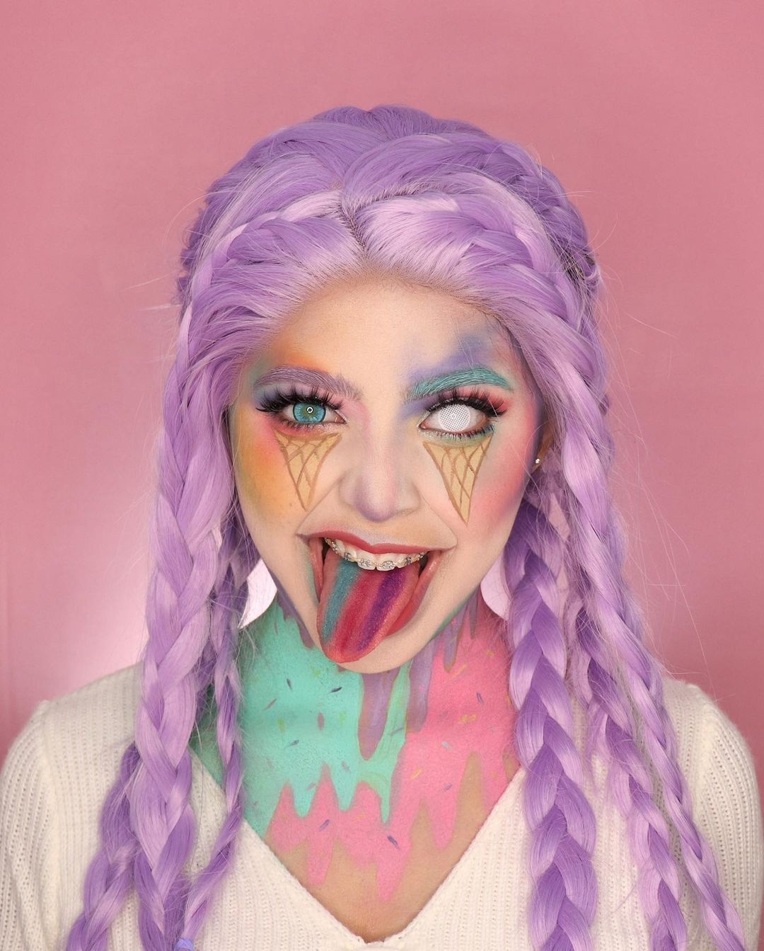 trang điểm độc đáo ảnh 2 trang diem doc dao anh 2